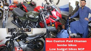 New Honda cbr 650cc Tram 250ccYamaha vbr 125cc NCP bikes Chaman border bikes Heavy bikes Market [upl. by Halford]