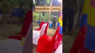 Pinacle Tower Diwali celebrations Noida UP [upl. by Nnyliram]