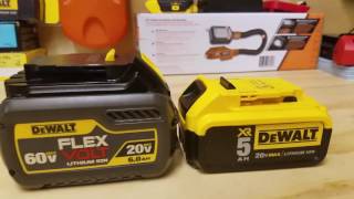 DeWalt FLEXVOLT 2060v Max Battery Review DCB606 [upl. by Hobie]