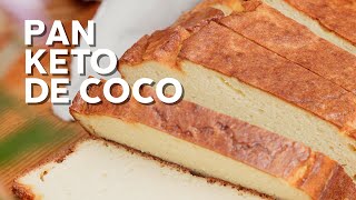 Receta keto Pan de harina de coco [upl. by Lletnwahs12]