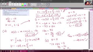 Matematik Tambahan KSSM Tingkatan 5  Latihan Formatif Pengamiran dalam Kinematik Gerakan Linear [upl. by Margaretha]