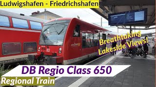 Surprising The German Regional Train Regionalbahn RB31 from Ludwigshafen to Friedrichshafen [upl. by Akeim705]