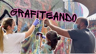 Grafiteando en los muros de Miami  Jessica Barrios [upl. by Bobbye]