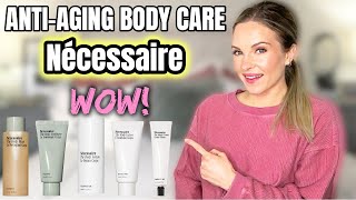 NECESSAIRE  ANTIAGING BODY CARE  GREAT FOR SENSITIVE SKIN [upl. by Dolora]