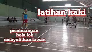 latihan kaki badminton [upl. by Anyrb]