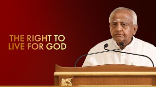 The Right to Live for God spirituallife [upl. by Gherardi]