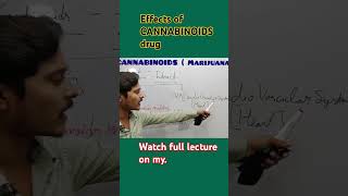 CANNABINOIDS drug effects  Footlab CLASSES [upl. by Aekahs433]