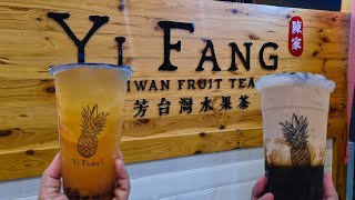 Yi Fang Fruit Tea and Milk Tea Masarap nga ba [upl. by Mireielle271]