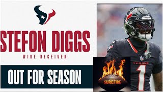 Stefon Diggs Injury  Fantasy Implications [upl. by Tera]