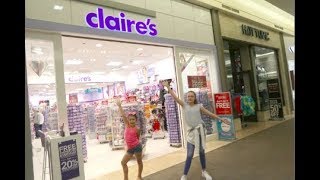 HALLOWEEN AT CLAIRES  CLAIRES VLOG [upl. by Huberman]