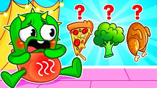 Dont Overeat 🌮🍕🥪Bubbly tummy Tales Funny Kids Songs And Nursery Rhymes by Pit amp Penny [upl. by Seidel386]