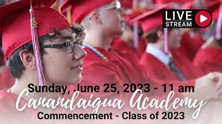 Canandaigua Academy Commencement 62523 [upl. by Cal]