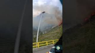 Tolima 😞 Arde en este momento cerro El Fraile en el municipio de Gualanday [upl. by Studnia751]