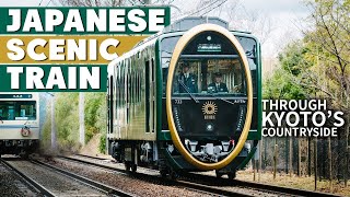 Japanese Scenic Train Ride Experience in Kyoto ★ ONLY in JAPAN [upl. by Dalia964]