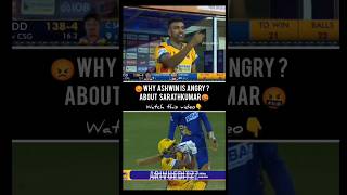 why Ashwin gets angry 😤 Hes explain ❤️ TNPL criket [upl. by Alexandre]