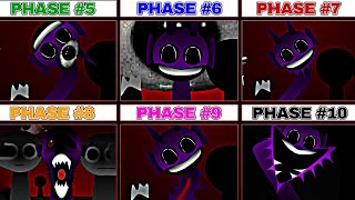 Incredibox Sprunki Mix  Phase 5 VS Phase 6 VS Phase 7 VS Phase 8 VS Phase 9 VS Phase 10 [upl. by Melina]