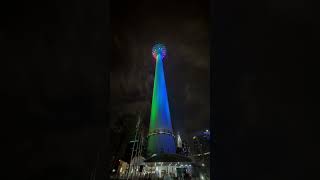 Kl tower light show [upl. by Yrral]