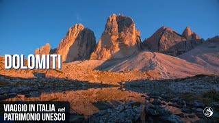 Viaggio in Italia nel Patrimonio Unesco Dolomiti [upl. by Witcher160]