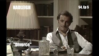 Hadleigh 1976 Series 4 Ep 5 quotDivorcequot with Shane Rimmer Full Episode British TV Drama [upl. by Sanyu]