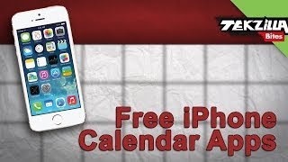 3 Awesome Free iPhone Calendar Apps [upl. by Valente]