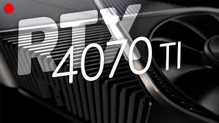 NVIDIA RTX 4070 Ti  PRESENTAZIONE UFFICIALE [upl. by Karil]