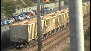 Freight trains at Rainham amp Purfleet [upl. by Hepsiba]