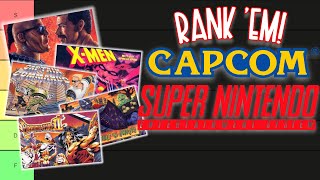 Ranking All 33 CAPCOM Super Nintendo Games [upl. by Allehcram3]