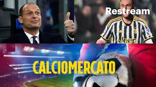 CLAMOROSE NOVITÀ CALCIOMERCATO JUVEnotte bollente [upl. by Fogarty741]