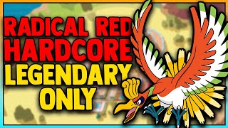 HOW EASY IS RADICAL RED 41 HARDCORE MODE WITH LEGENDARY POKEMON [upl. by Kalfas]