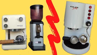 Mini Moka m600  faema مكينة القهوة la source du café [upl. by Nahpos]