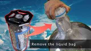 Recycling Beer KeyKegs  How to remove the liquid bag [upl. by Mattox]