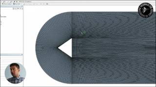 ANSYS CFD Meshing Basics How to create a Structured Face Mesh Part 2  Wedge [upl. by Neih634]