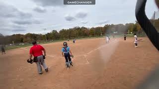 Gabby Triples vs Firebirds Knowles 13U [upl. by Noseyt559]