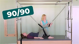 9090 on the Trapeze Table  Gentle Lumbar Spine Traction [upl. by Ronoh]