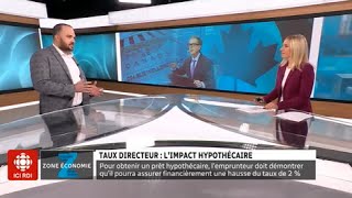 Zone économie  Hausse des taux dintérêts [upl. by Awahsoj]