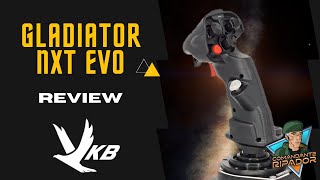 Review VKB Gladiator Kosmosima NXT EVO  Español [upl. by Ahsercul]