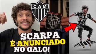 SCARPA É ANUNCIADO NO ATLÉTICOMG QUAL A SUA OPINIÃO [upl. by Arbrab998]