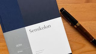 PLAN FOR SUCCESS The Semikolon 2024 Weekly Planner [upl. by Gnes]