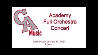 Canandaigua Academy Combined Orchestra and Band Concert 11724 [upl. by Bortman]