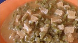 RECETA MEXICANA NOPALES AL PIPIAN [upl. by Aneerahs]