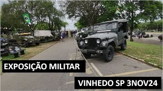 17 EXPOSIÇÃO MILITAR VINHEDO SP 3NOV24 [upl. by Rengia802]