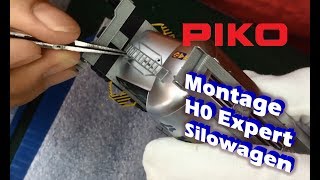 PIKO V051 Produktion  Montage H0 Expert Silowagen Uacns [upl. by Azpurua235]