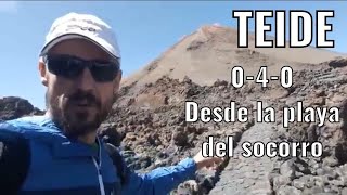 RUTA 040 SUBIDA al TEIDE desde la Playa de Socorro Teide desde el mar ascenso al Teide 2018 [upl. by Evars930]