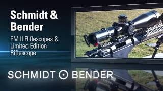 Schmidt amp Bender PM II  Limited Edition Riflescope  Product in Action  OpticsPlanetcom [upl. by Llevra]