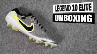 Nike Tiempo Legend 10 Elite FG Mad Voltage Pack Unboxing 4K  DV4328001 [upl. by Abehsat]