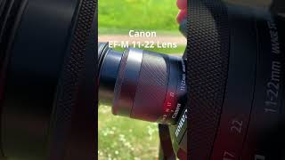 Canon 1122mm EFM Lens on the Canon M50 Mark II shorts [upl. by Beitz]