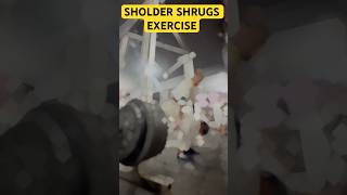 shoulder shrugsworkout shrugs shrug shrugaming gym motivation gymmotivation backfitness [upl. by Aehcsrop99]