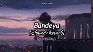 Bandeya  SlowedReverb  Dil Juungle song  Arijit Singh  Rabbit X Lofi [upl. by Trometer]