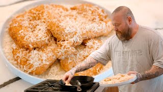 HOW ACTION BRONSON MAKES CHICKEN CUTLETS  THE IN STUDIO SHOW [upl. by Anilocin]