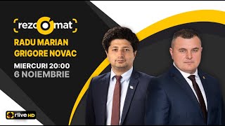 Deputații Radu Marian și Grigore Novac sunt invitații emisiunii Rezoomat [upl. by Aurita]